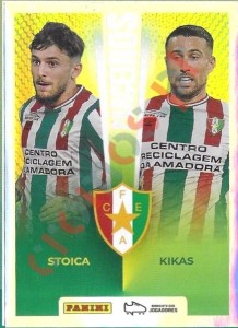 422 Stoica / Kikas (Estrela) – Futebol 2025-2026 Panini