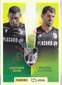 432 Gustavo Silva / Nélson Oliveira (Guimaraes) – Futebol 2025-2026 Panini