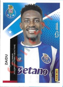 254 Zaidu Sanusi – Futebol 2025-2026 Panini