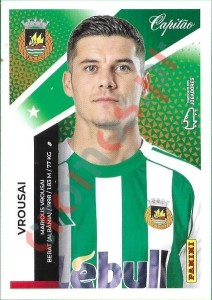 269 Marios Vrousai – Futebol 2025-2026 Panini