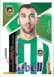 275 Georgios Liavas – Futebol 2025-2026 Panini