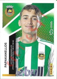 278 Antonis Papakanellos – Futebol 2025-2026 Panini