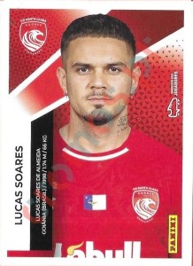 288 Lucas Soares – Futebol 2025-2026 Panini