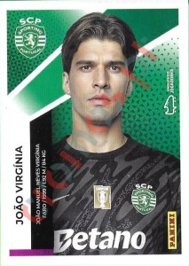 306 João Virgínia – Futebol 2025-2026 Panini