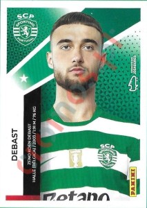 309 Zeno Debast – Futebol 2025-2026 Panini