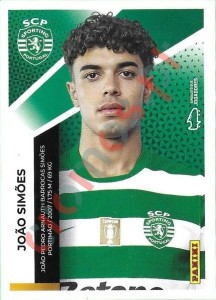315 João Simões – Futebol 2025-2026 Panini