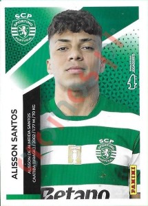 320 Alisson Santos – Futebol 2025-2026 Panini