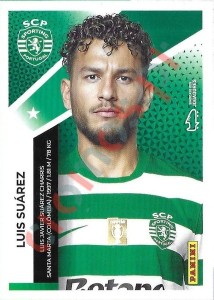 322 Luis Suárez – Futebol 2025-2026 Panini