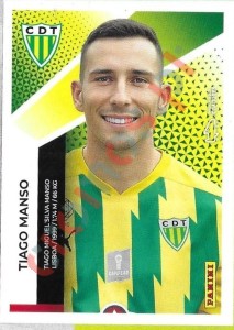 327 Tiago Manso – Futebol 2025-2026 Panini