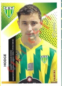334 Joe Hodge – Futebol 2025-2026 Panini