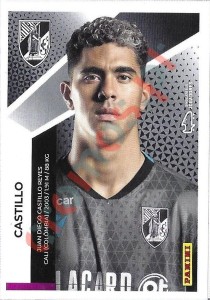 343 Juan Castillo – Futebol 2025-2026 Panini