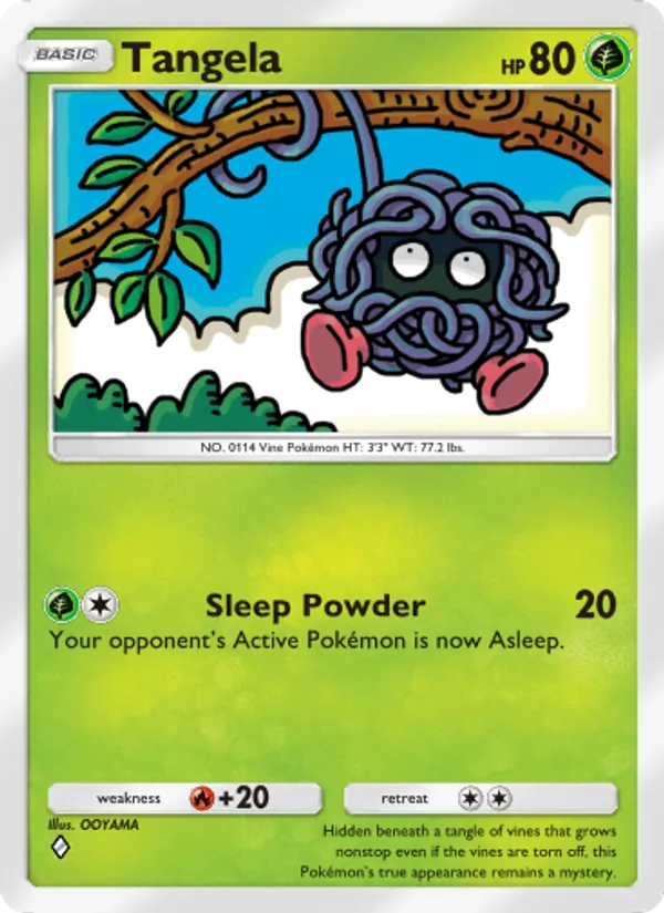 004 Tangela – Wisdom of Sea and Sky