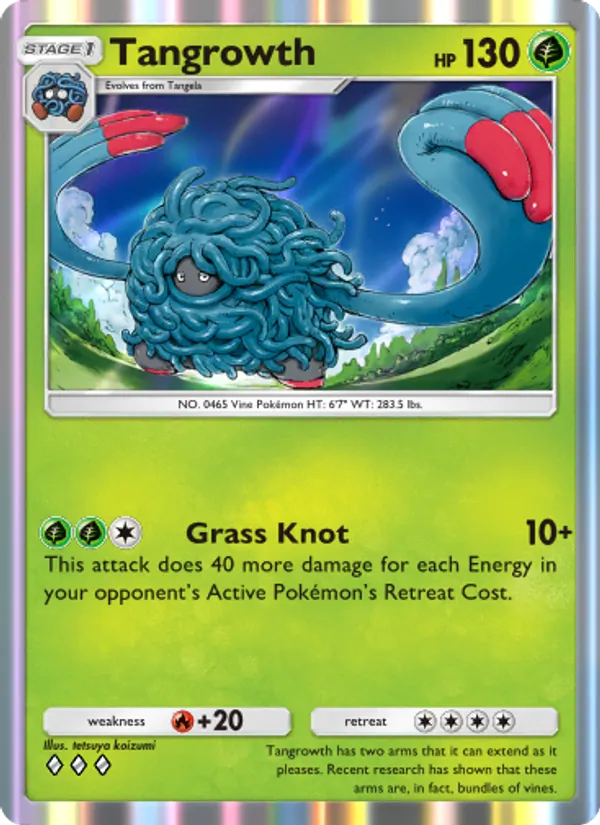 005 Tangrowth – Wisdom of Sea and Sky