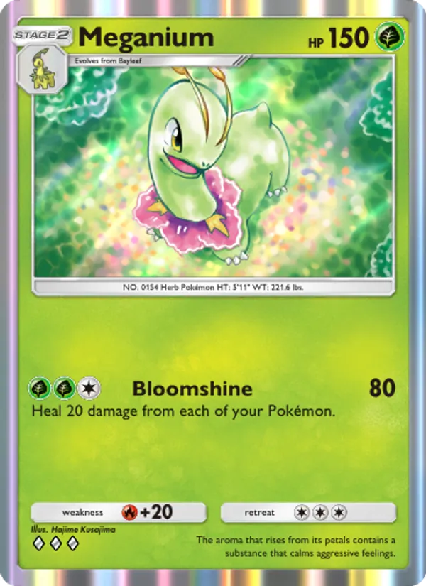 010 Meganium – Wisdom of Sea and Sky