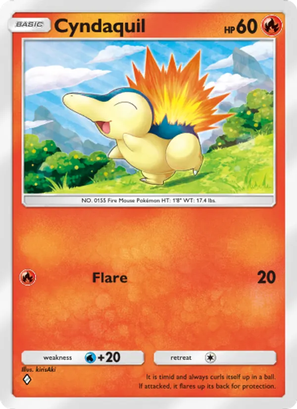 027 Cyndaquil – Wisdom of Sea and Sky