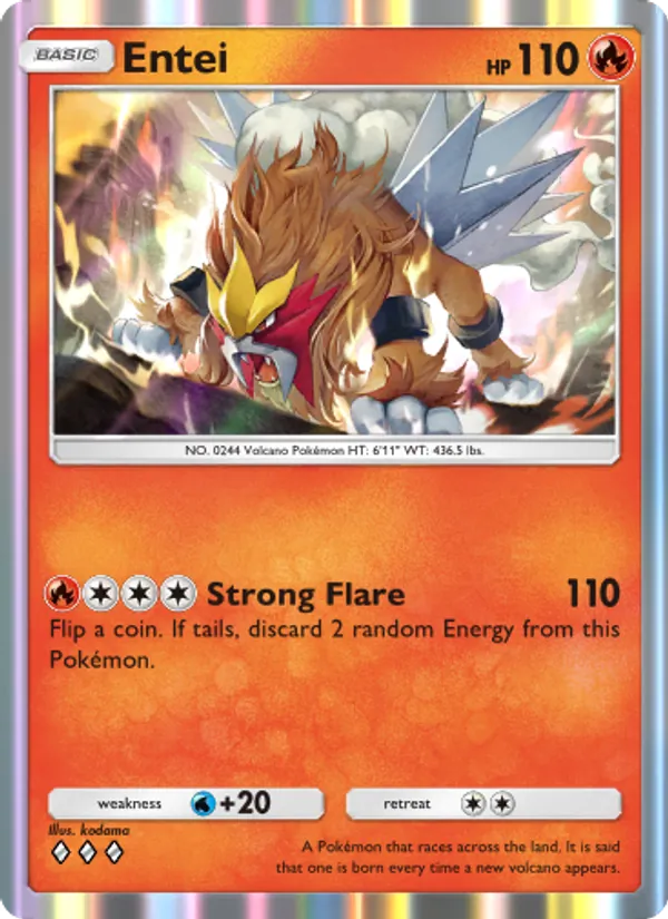 033 Entei – Wisdom of Sea and Sky
