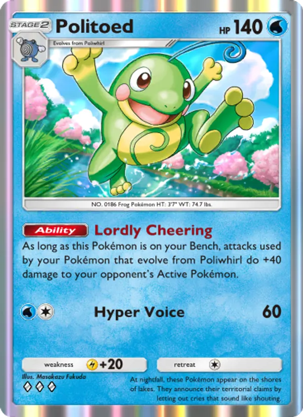 040 Politoed – Wisdom of Sea and Sky