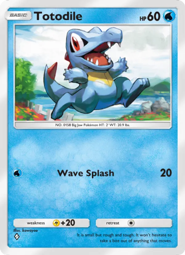 046 Totodile – Wisdom of Sea and Sky