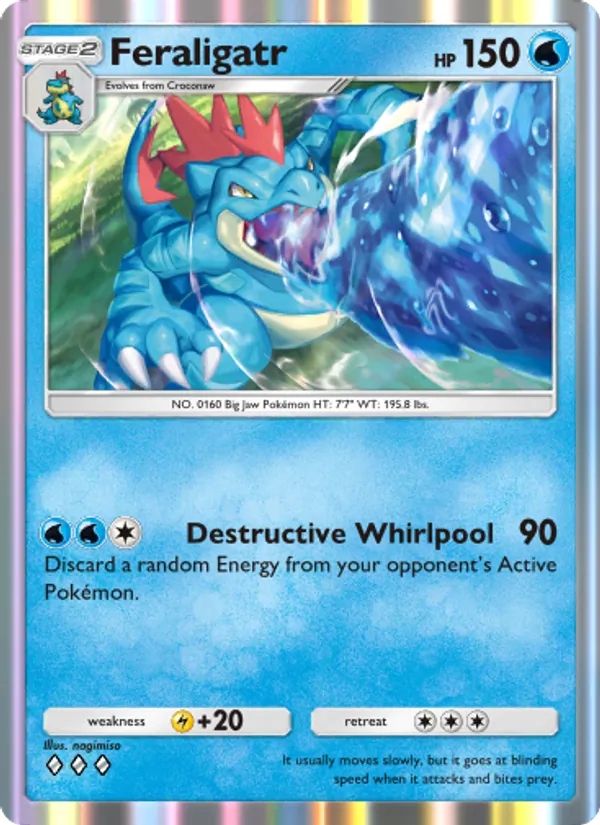 048 Feraligatr – Wisdom of Sea and Sky