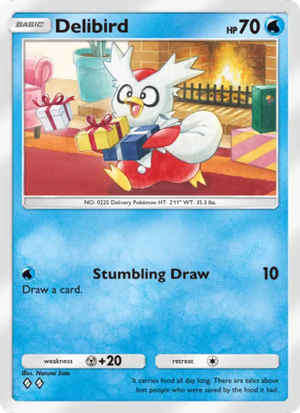 057 Delibird – Wisdom of Sea and Sky
