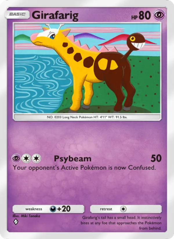 087 Girafarig – Wisdom of Sea and Sky