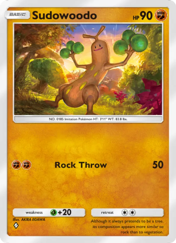 093 Sudowoodo – Wisdom of Sea and Sky