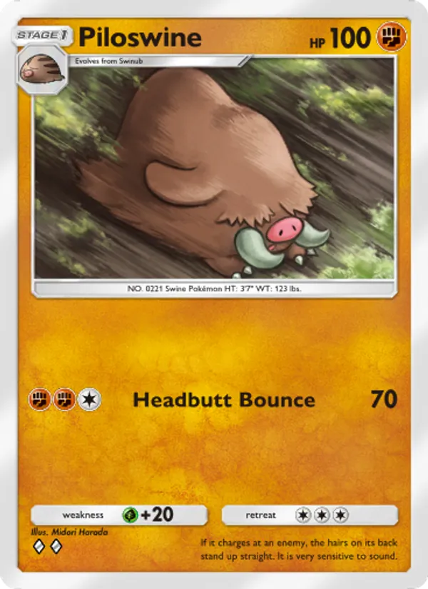 097 Piloswine – Wisdom of Sea and Sky