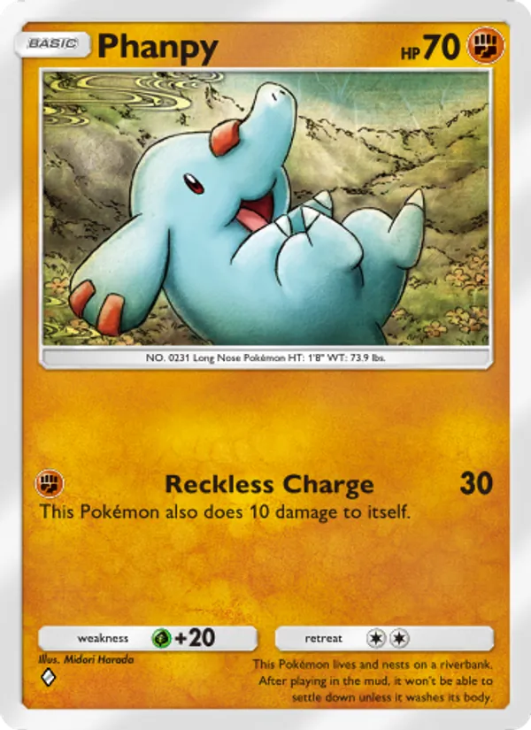 099 Phanpy – Wisdom of Sea and Sky