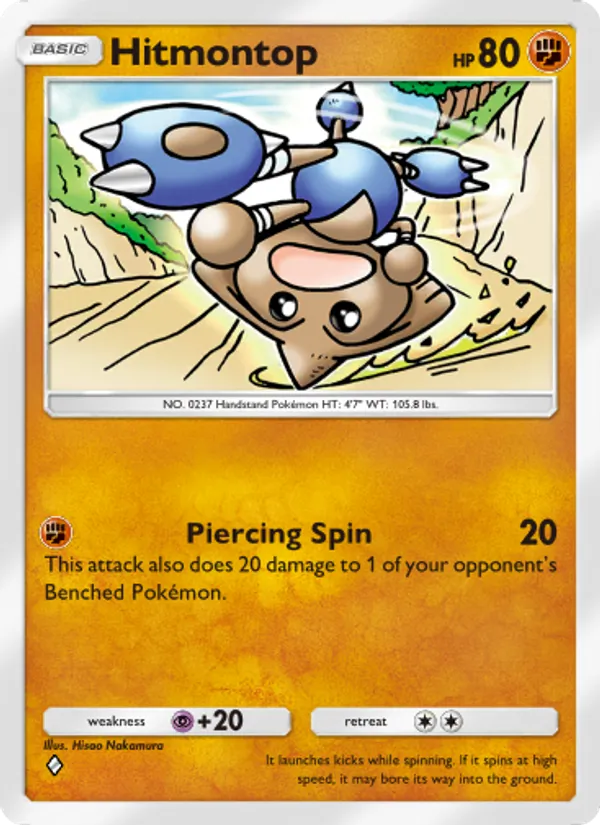 102 Hitmontop – Wisdom of Sea and Sky