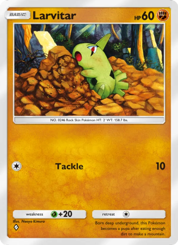 103 Larvitar – Wisdom of Sea and Sky