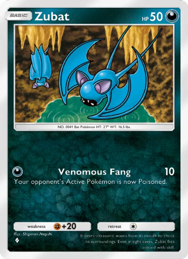 107 Zubat – Wisdom of Sea and Sky