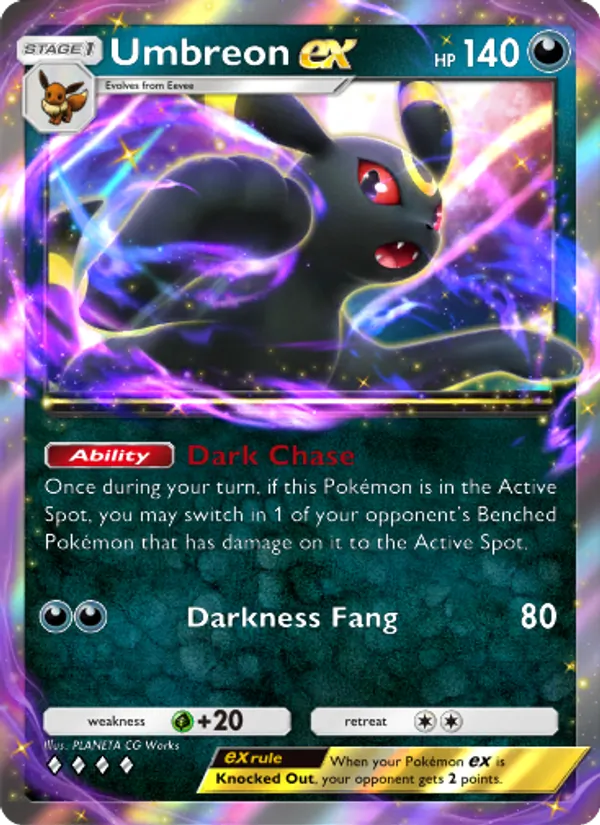 112 Umbreon ex – Wisdom of Sea and Sky