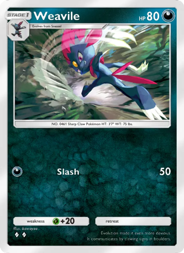 116 Weavile – Wisdom of Sea and Sky
