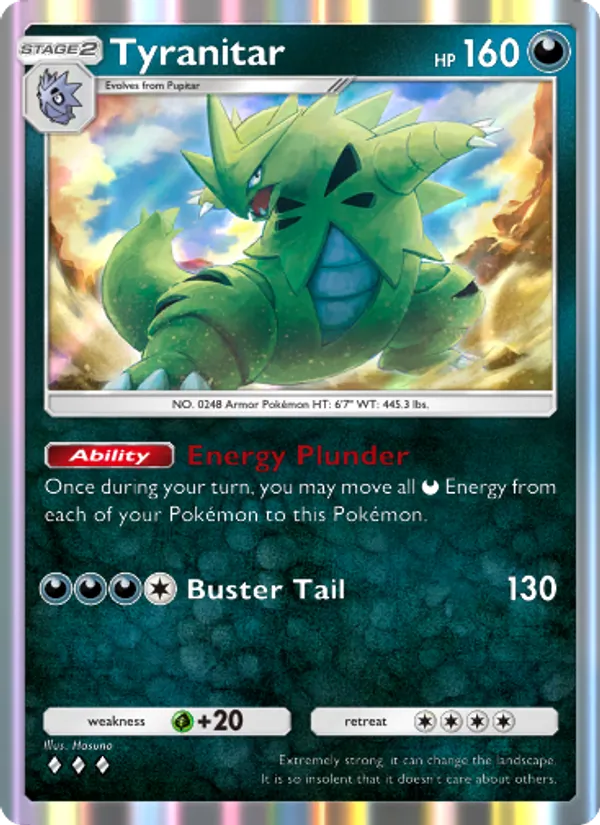 119 Tyranitar – Wisdom of Sea and Sky