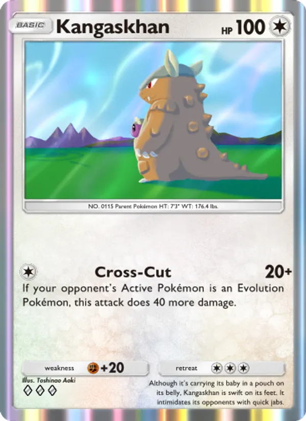 133 Kangaskhan – Wisdom of Sea and Sky
