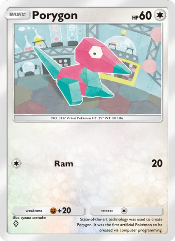 135 Porygon – Wisdom of Sea and Sky