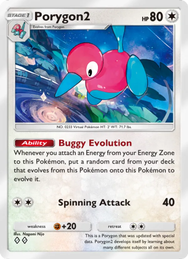 136 Porygon2 – Wisdom of Sea and Sky