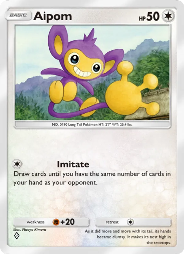 142 Aipom – Wisdom of Sea and Sky