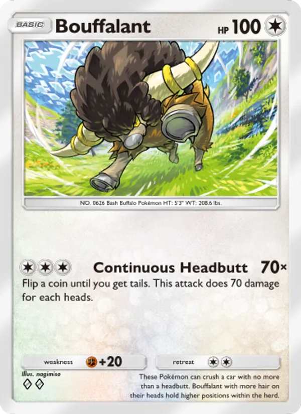 150 Bouffalant – Wisdom of Sea and Sky
