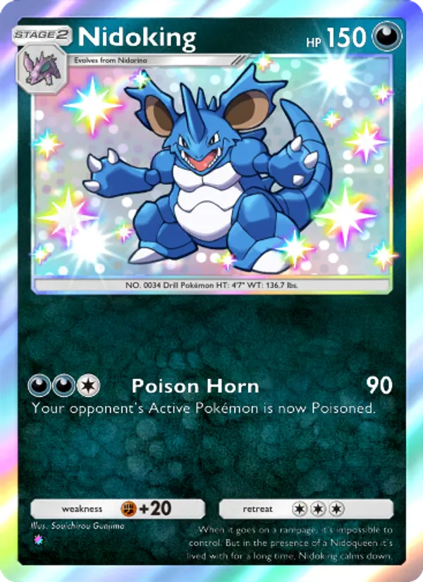 228 Nidoking – Wisdom of Sea and Sky