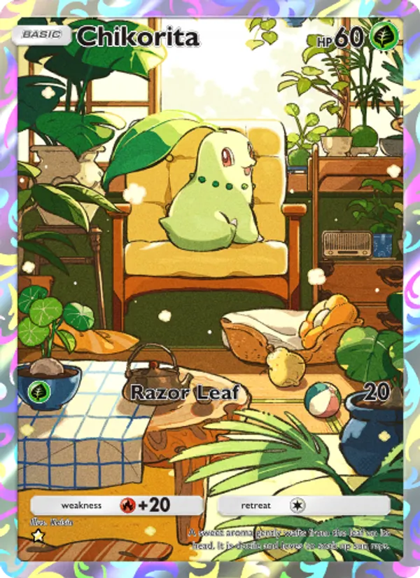 162 Chikorita – Wisdom of Sea and Sky