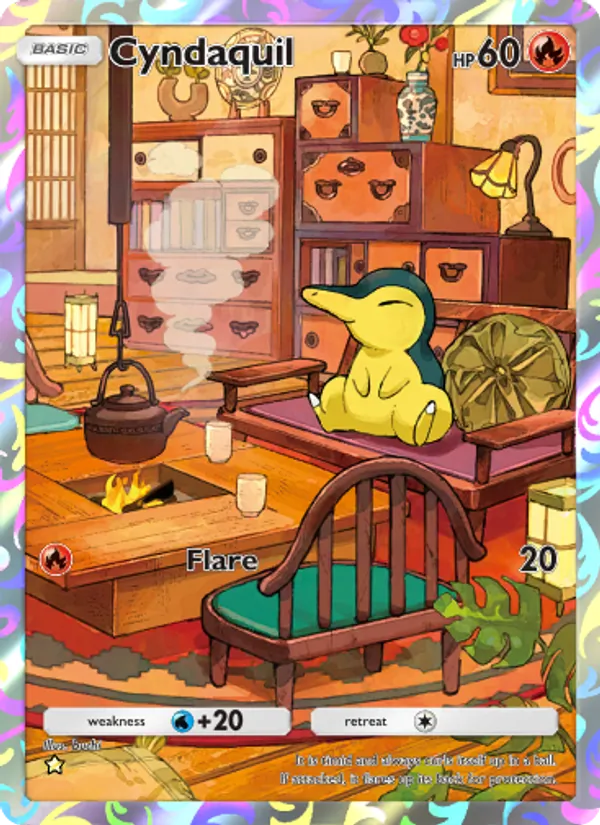 165 Cyndaquil – Wisdom of Sea and Sky