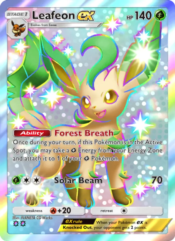 233 Leafeon ex – Wisdom of Sea and Sky