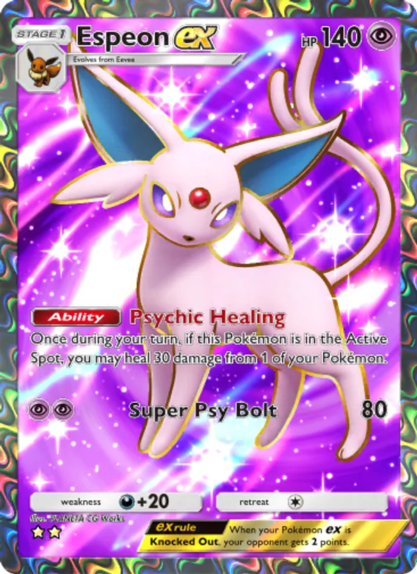 190 Espeon ex – Wisdom of Sea and Sky