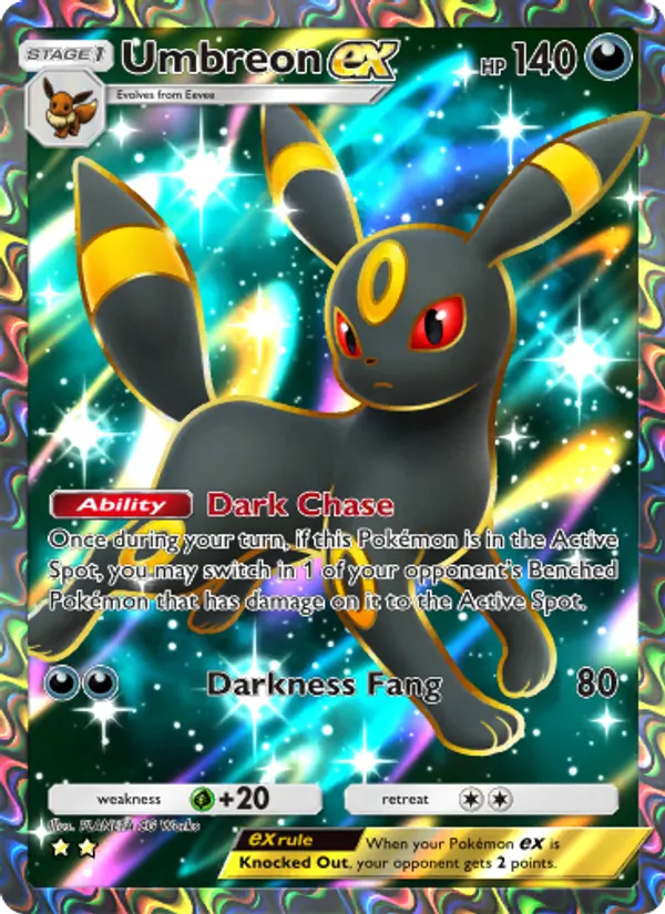 193 Umbreon ex – Wisdom of Sea and Sky