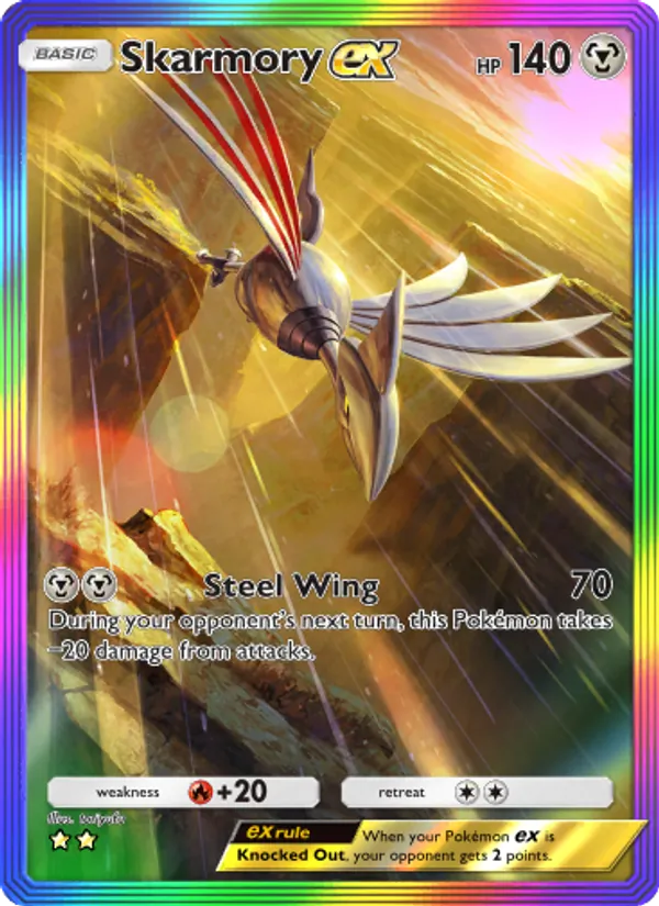 209 Skarmory ex – Wisdom of Sea and Sky