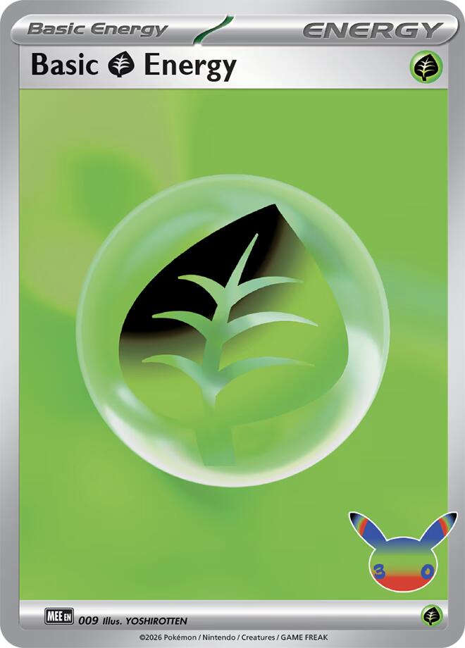 009 Basic Grass Energy – Mega Evolution Energy
