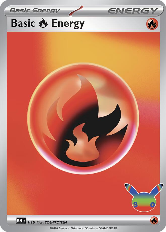 010 Basic Fire Energy – Mega Evolution Energy
