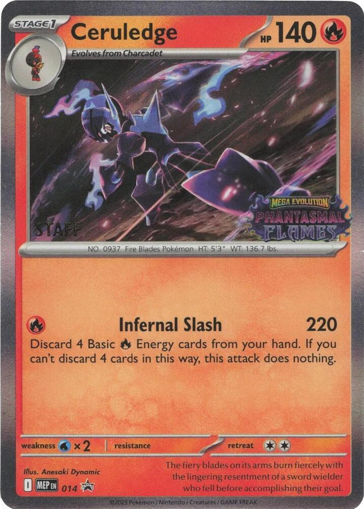 014-holo-setlogo-staff Ceruledge (Set logo stamp, Staff stamp) – MEP Black Star Promos