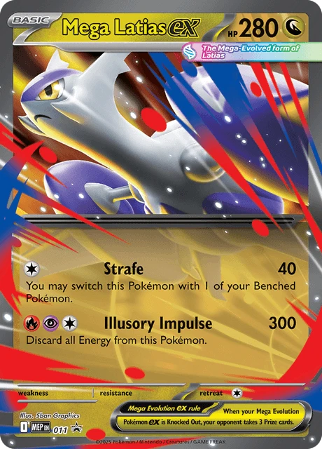 011 Mega Latias ex – MEP Black Star Promos